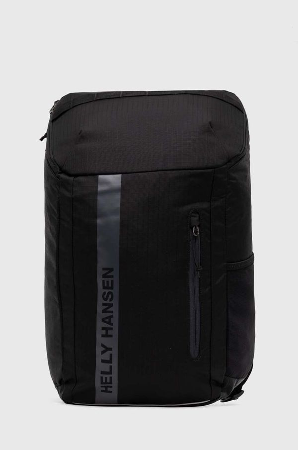Helly Hansen Ruksak Helly Hansen Spruce 25L za žene, boja: crna, veliki, s tiskom, 67540