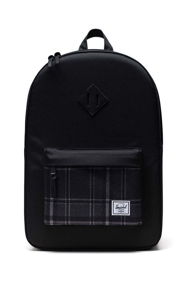 Herschel Ruksak Herschel Heritage boja: crna, veliki, 10007-05679-OS