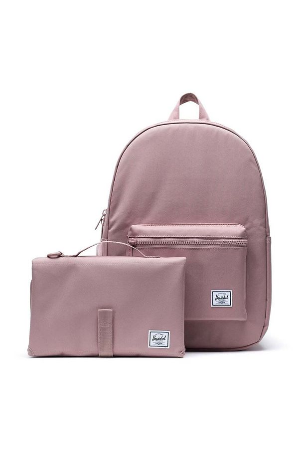 Herschel Ruksak Herschel Settlement Sprout boja: ružičasta, veliki, bez uzorka, 10444-02077-OS