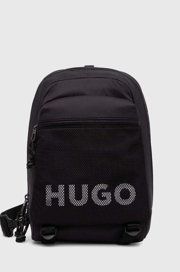 Hugo Ruksak HUGO boja: crna, mali, bez uzorka, 50523496