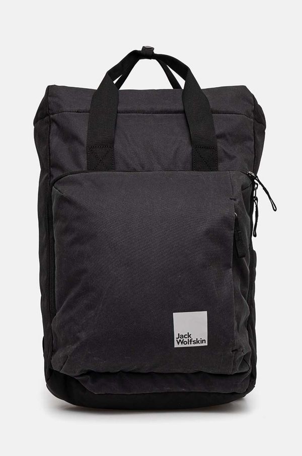 Jack Wolfskin Ruksak Jack Wolfskin Hoellenberg boja: crna, veliki, bez uzorka, 2020281