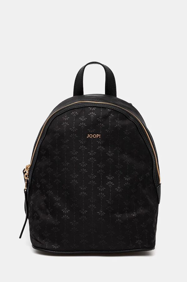 Joop! Ruksak Joop! za žene, boja: crna, mali, s uzorkom, 4140007759