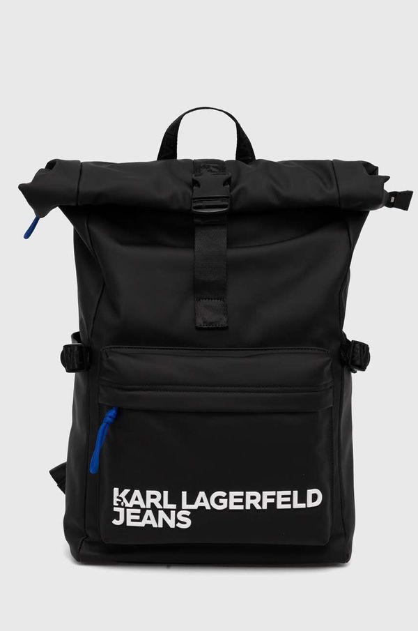 Karl Lagerfeld Jeans Ruksak Karl Lagerfeld Jeans boja: crna, veliki, bez uzorka, 245D3027