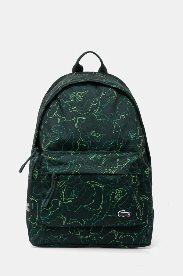 Lacoste Ruksak Lacoste boja: zelena, veliki, s uzorkom, NU4693HN