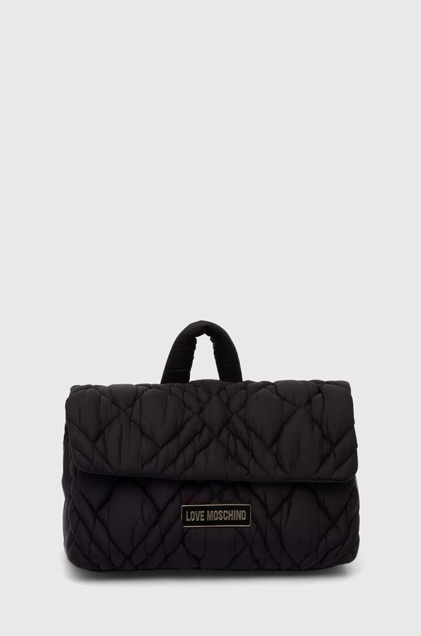 Love Moschino Ruksak Love Moschino za žene, boja: crna, mali, bez uzorka, JC4162PP1LLR100A