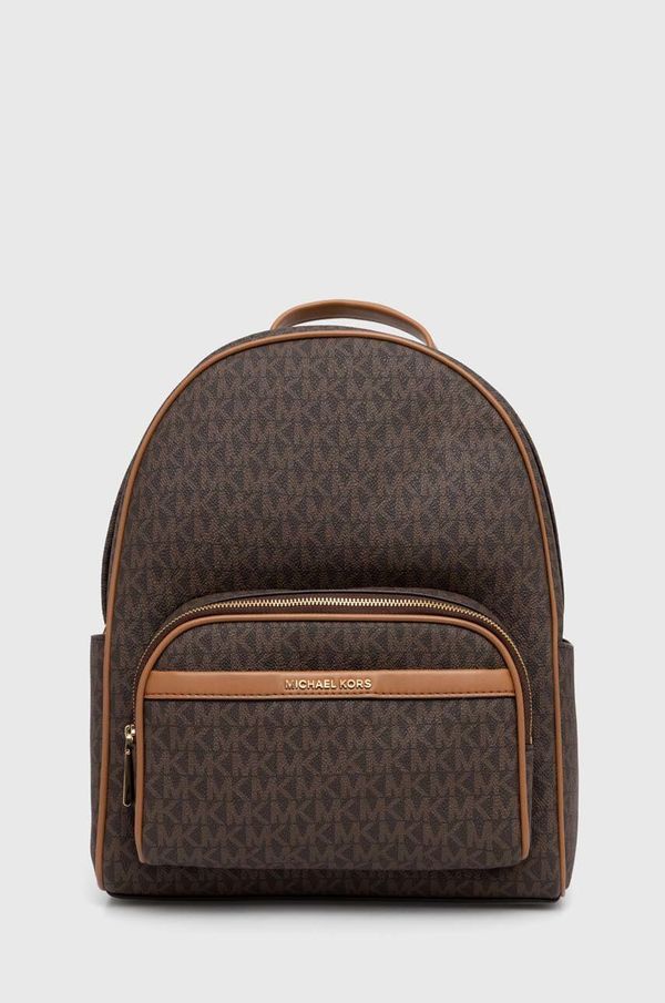 MICHAEL Michael Kors Ruksak MICHAEL Michael Kors za žene, boja: smeđa, mali, s uzorkom