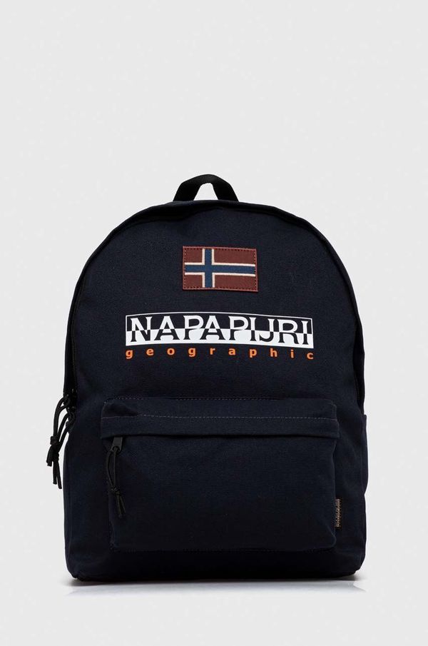 Napapijri Ruksak Napapijri boja: tamno plava, veliki, s tiskom
