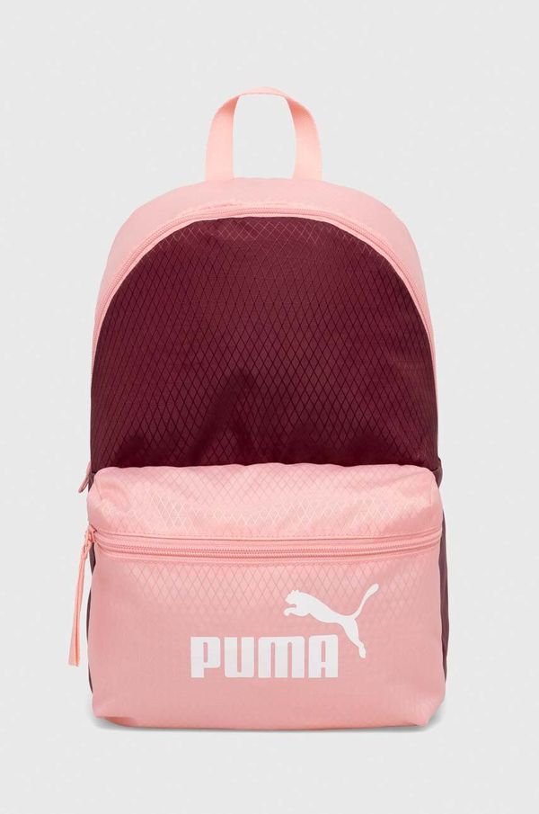 Puma Ruksak Puma za žene, boja: ružičasta, mali, s tiskom