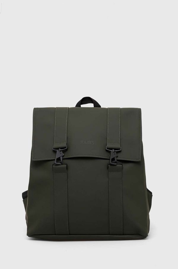 Rains Ruksak Rains 13300 Backpacks boja: zelena, veliki, bez uzorka