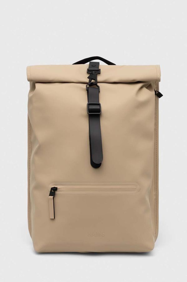 Rains Ruksak Rains 13320 Backpacks boja: bež, veliki, bez uzorka