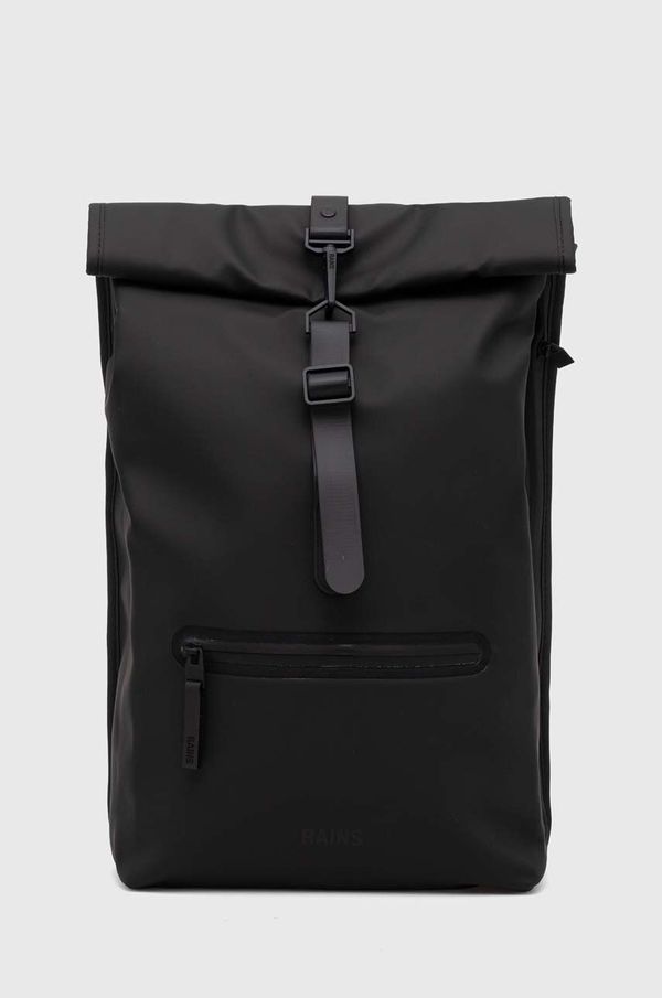 Rains Ruksak Rains 13320 Backpacks boja: crna, veliki, bez uzorka