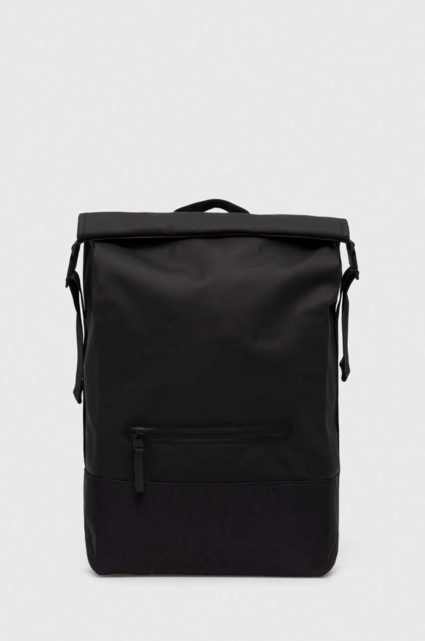 Rains Ruksak Rains 14320 Backpacks boja: crna, veliki, bez uzorka