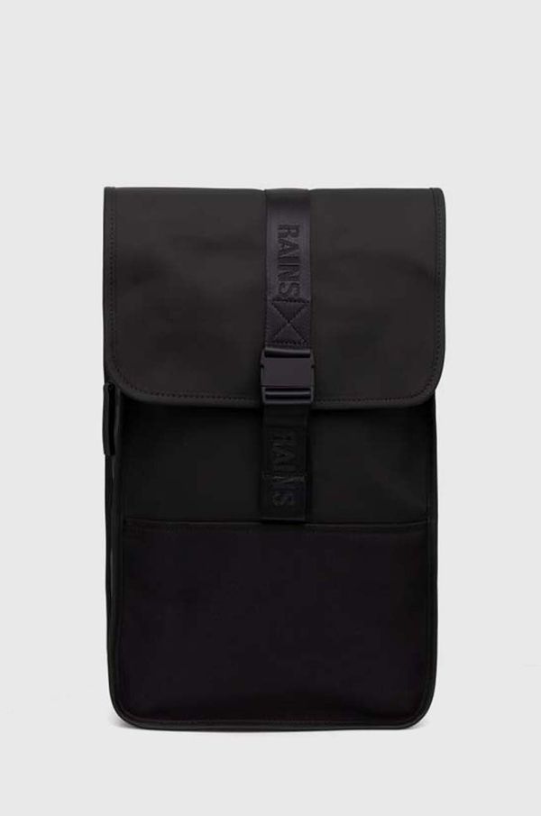 Rains Ruksak Rains 14400 Backpacks boja: crna, veliki, bez uzorka