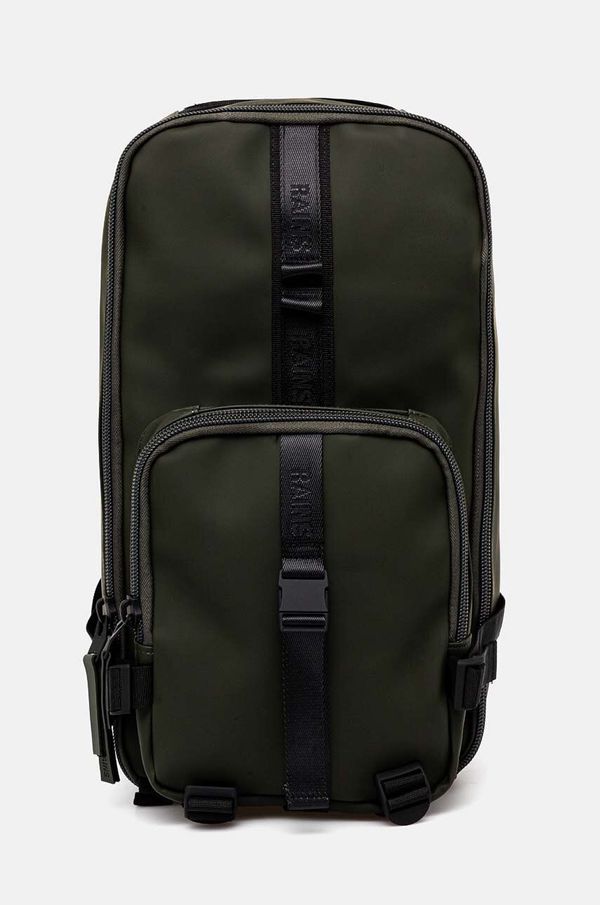 Rains Ruksak Rains Trail Rucksack W3 boja: zelena, veliki, bez uzorka, 14350-03