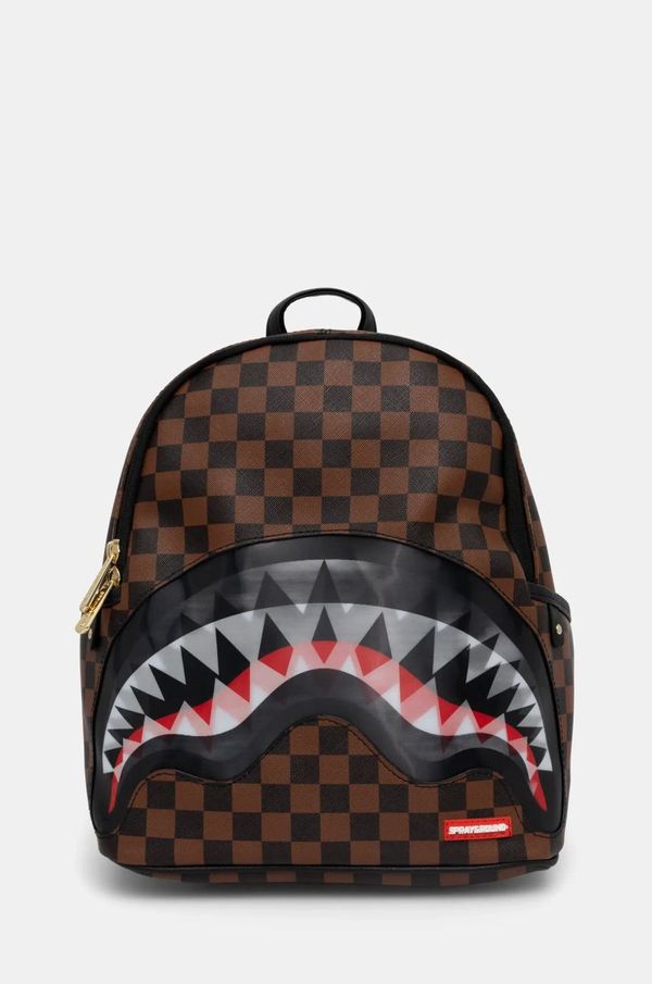Sprayground Ruksak Sprayground boja: smeđa, mali, s uzorkom, 910B6519NSZ