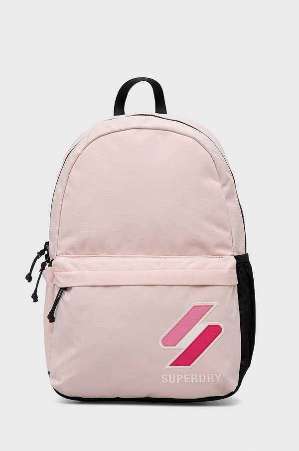 Superdry Ruksak Superdry za muškarce, boja: ružičasta