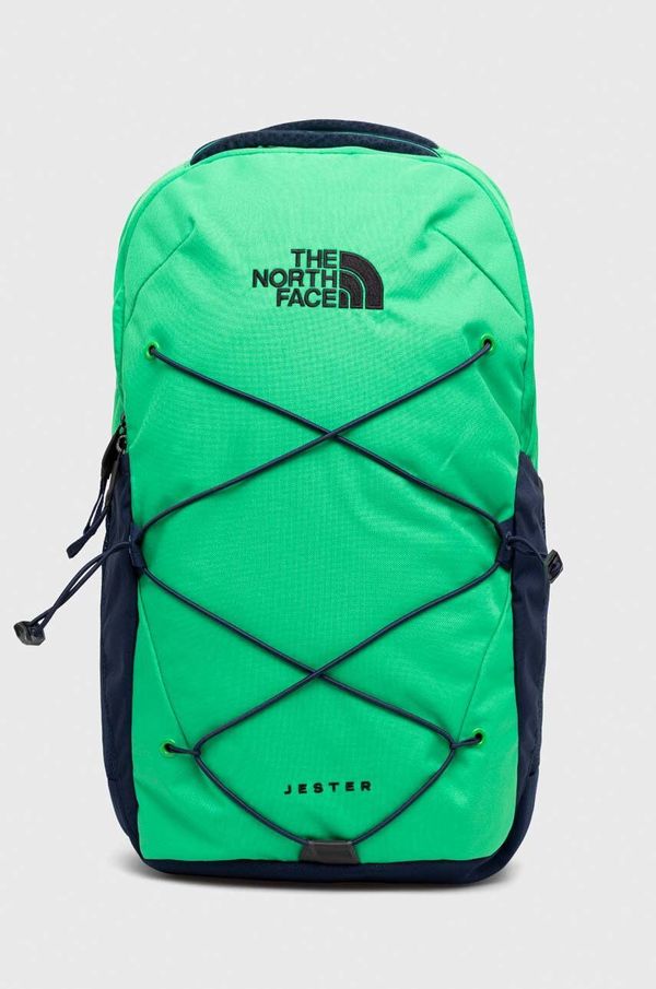 The North Face Ruksak The North Face za muškarce, boja: zelena, veliki, bez uzorka