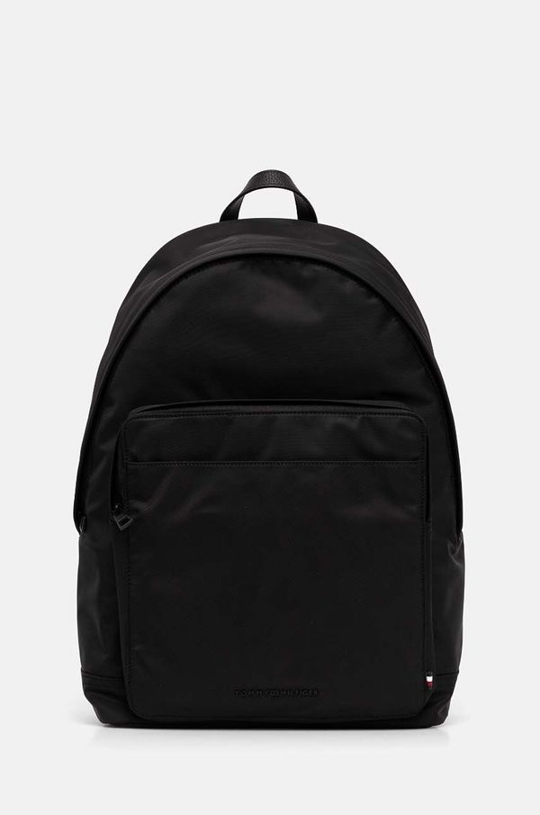 Tommy Hilfiger Ruksak Tommy Hilfiger za muškarce, boja: crna, veliki, bez uzorka, AM0AM12684
