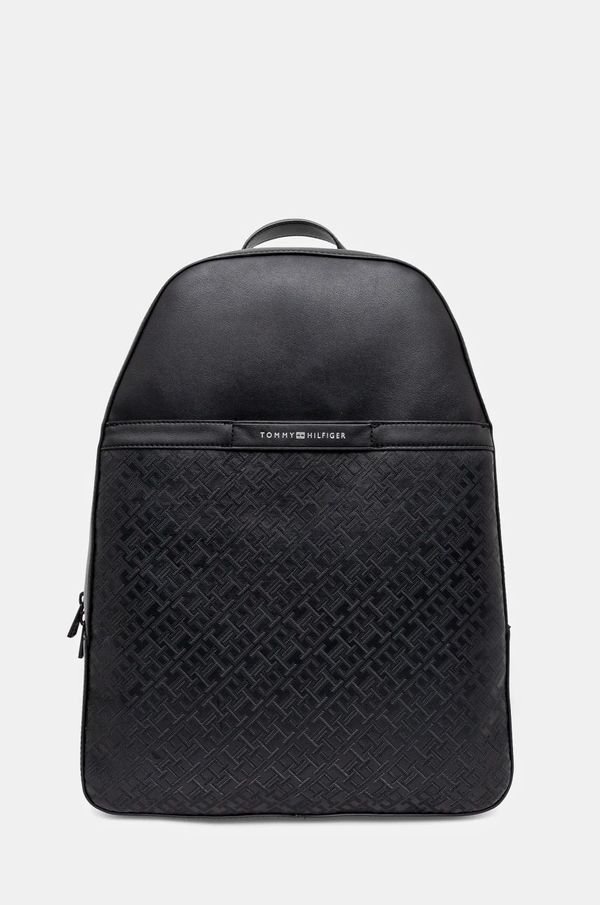 Tommy Hilfiger Ruksak Tommy Hilfiger za muškarce, boja: crna, veliki, bez uzorka, AM0AM13071