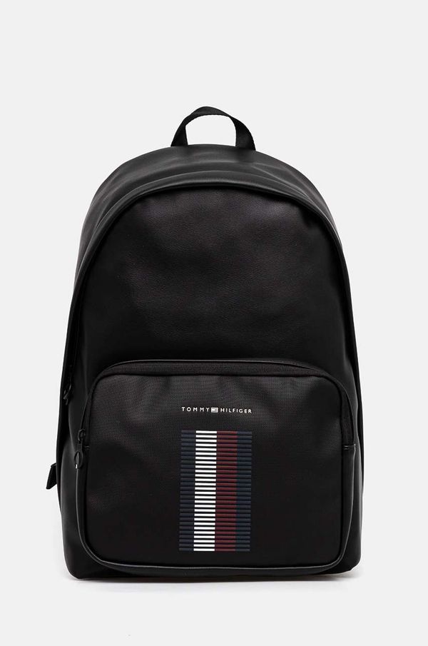 Tommy Hilfiger Ruksak Tommy Hilfiger za muškarce, boja: crna, veliki, s tiskom, AM0AM12973