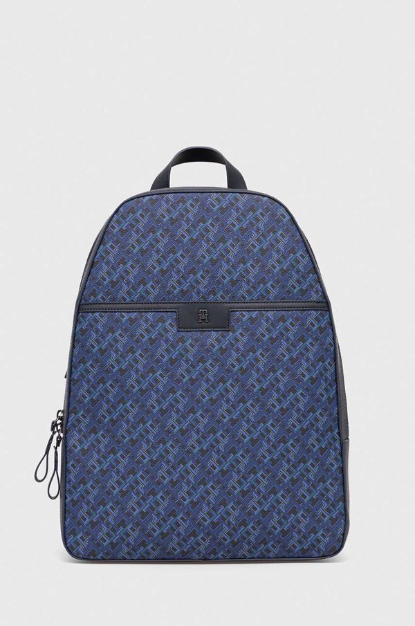 Tommy Hilfiger Ruksak Tommy Hilfiger za muškarce, boja: tamno plava, veliki, s uzorkom