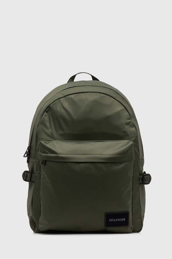 Tommy Hilfiger Ruksak Tommy Hilfiger za muškarce, boja: zelena, veliki, bez uzorka, AM0AM12237