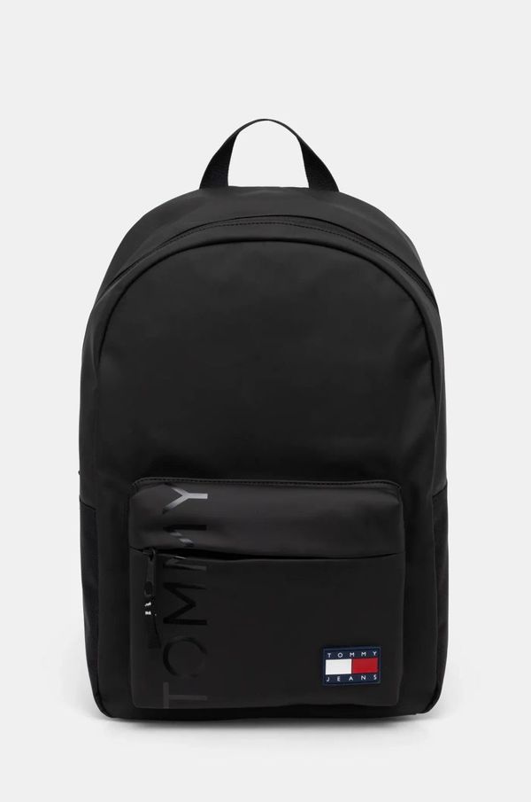 Tommy Jeans Ruksak Tommy Jeans za muškarce, boja: crna, mali, bez uzorka, AM0AM12907