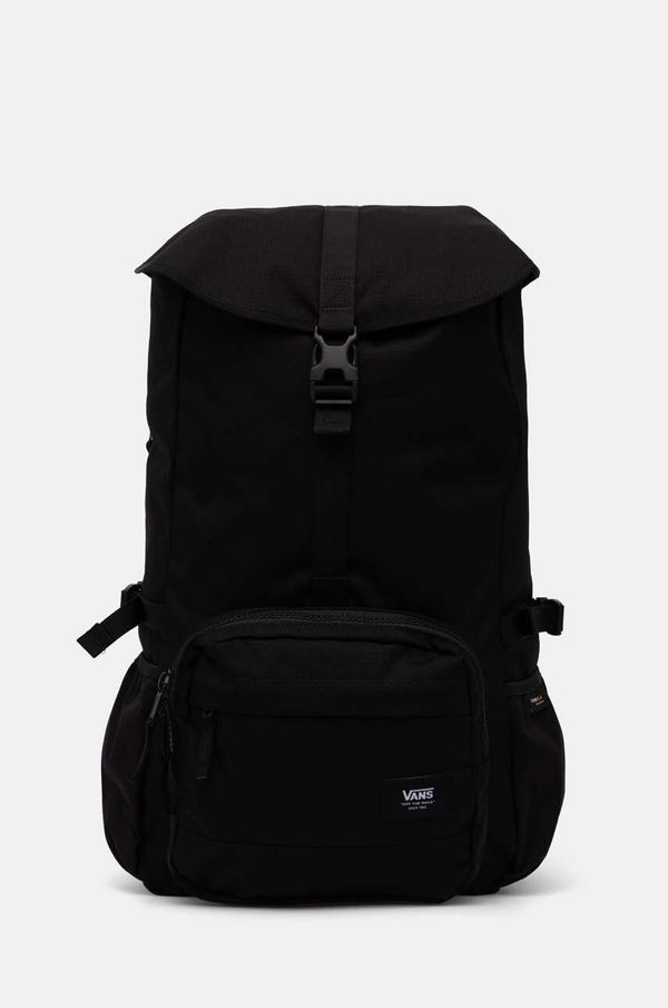 Vans Ruksak Vans boja: crna, veliki, bez uzorka, VN000HRFBLK1