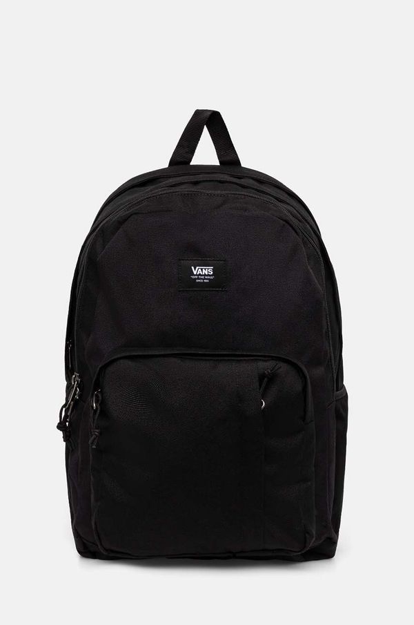 Vans Ruksak Vans boja: crna, veliki, bez uzorka, VN000HRHBLK1