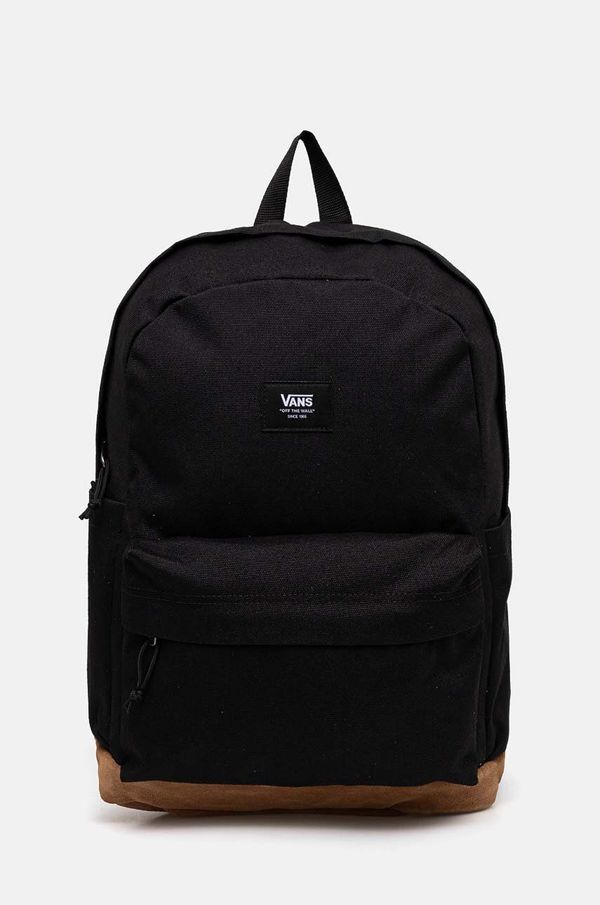 Vans Ruksak Vans boja: crna, veliki, bez uzorka, VN000HRJBLK1