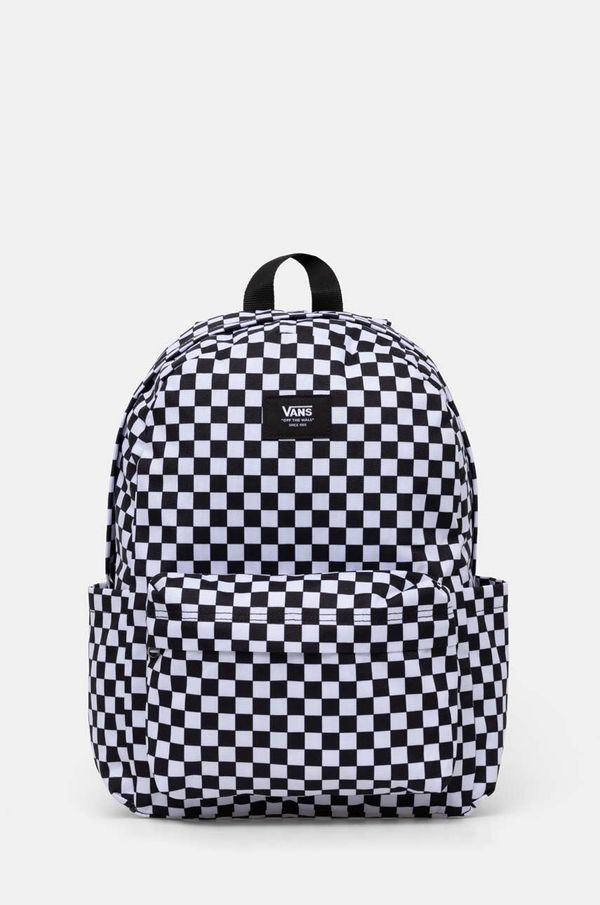 Vans Ruksak Vans Old Skool Grom Check Backpack boja: crna, veliki, s uzorkom, VN000J3KY281