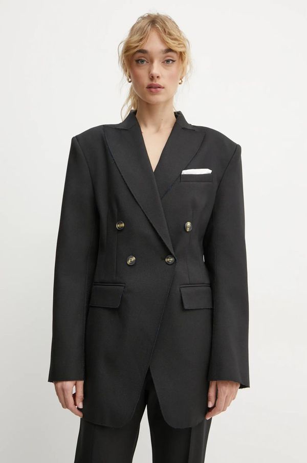Day Birger et Mikkelsen Sako Day Birger et Mikkelsen Elenora boja: crna, oversize, bez uzorka, DAY65243568