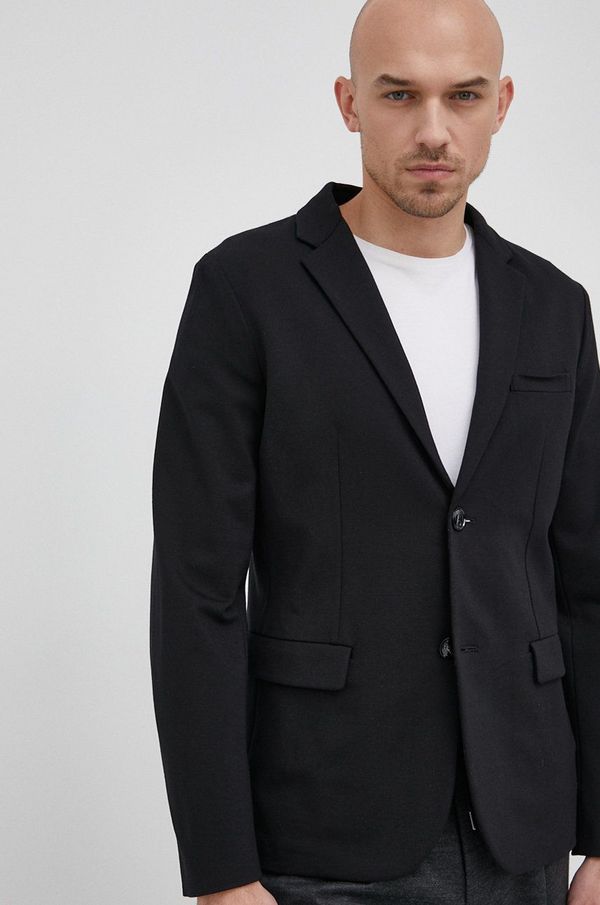 Emporio Armani Sako Emporio Armani za muškarce, boja: crna