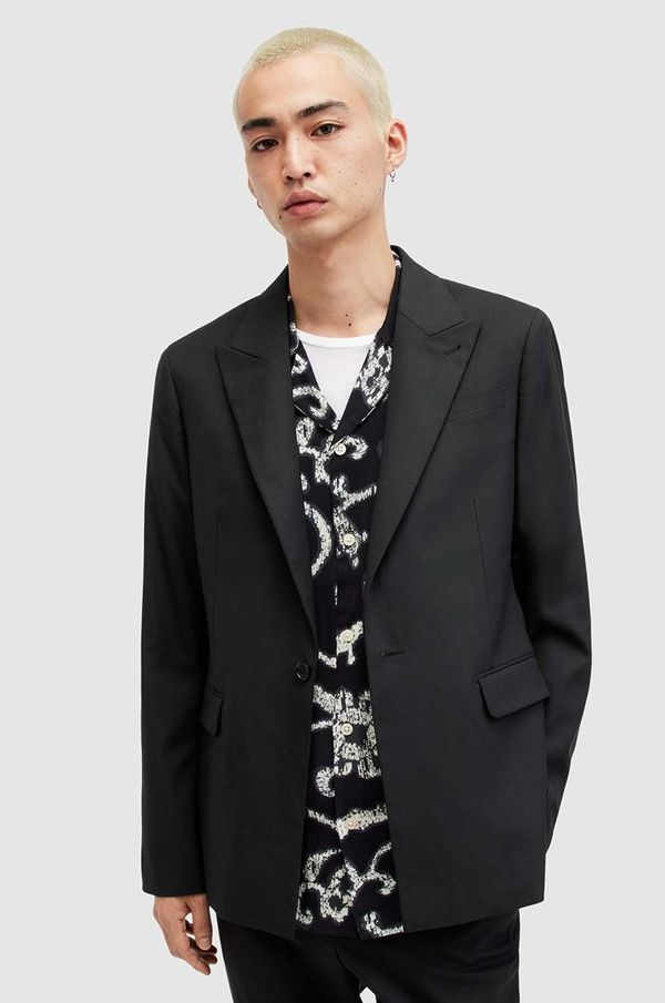 AllSaints Sako s primjesom vune AllSaints Dima boja: crna