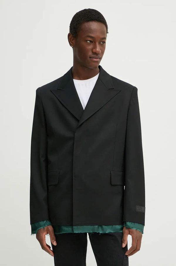 MM6 Maison Margiela Sako s primjesom vune MM6 Maison Margiela boja: crna, SH2BN0007.S47848