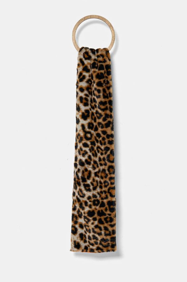Kurt Geiger London Šal Kurt Geiger London za žene, boja: smeđa, s uzorkom, 3649839999