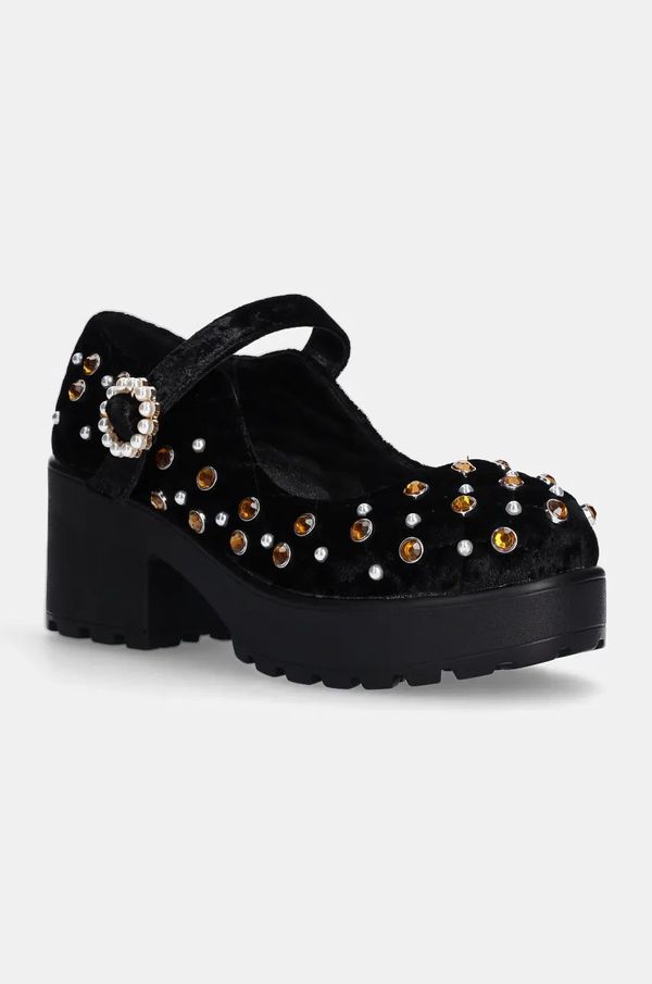 Koi Footwear Salonke Koi Footwear boja: crna, s debelom potpeticom, ND124