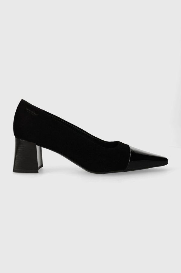 Vagabond Shoemakers Salonke od brušene kože Vagabond Shoemakers ALTEA boja: crna, s debelom potpeticom, 5740.113.92
