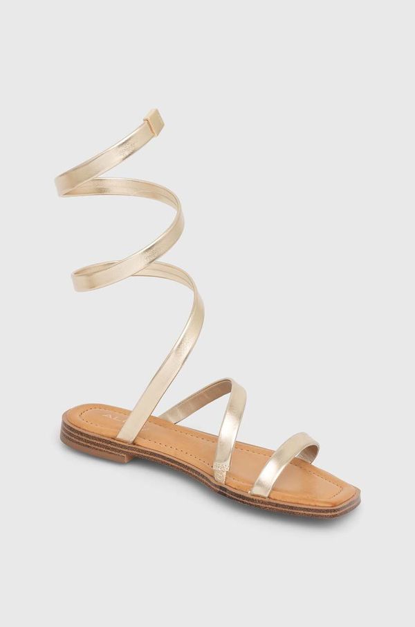 Aldo Sandale Aldo Spinella za žene, boja: zlatna, 13748584.Spinella