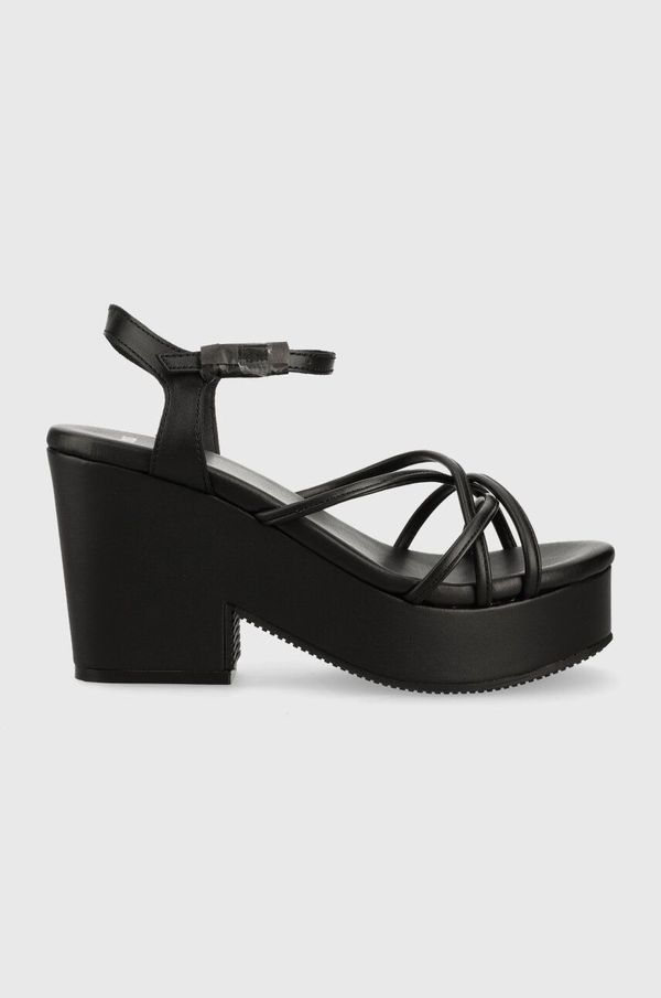 Boss Sandale BOSS Cate Wedge boja: crna, 50493097