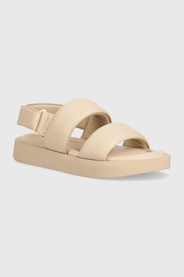 Inuikii Sandale Inuikii Padded Velcro za žene, boja: bež, 70106-135