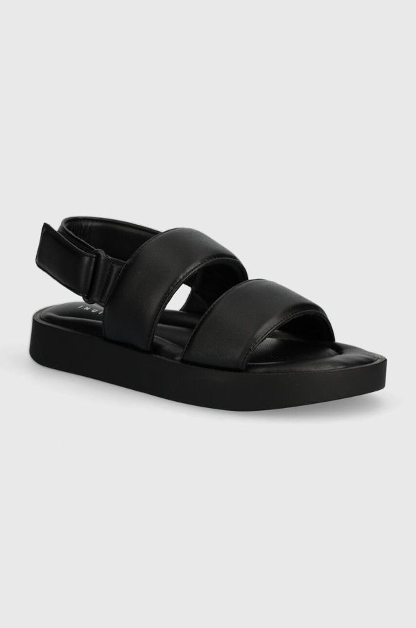 Inuikii Sandale Inuikii Padded Velcro za žene, boja: crna, 70106-135