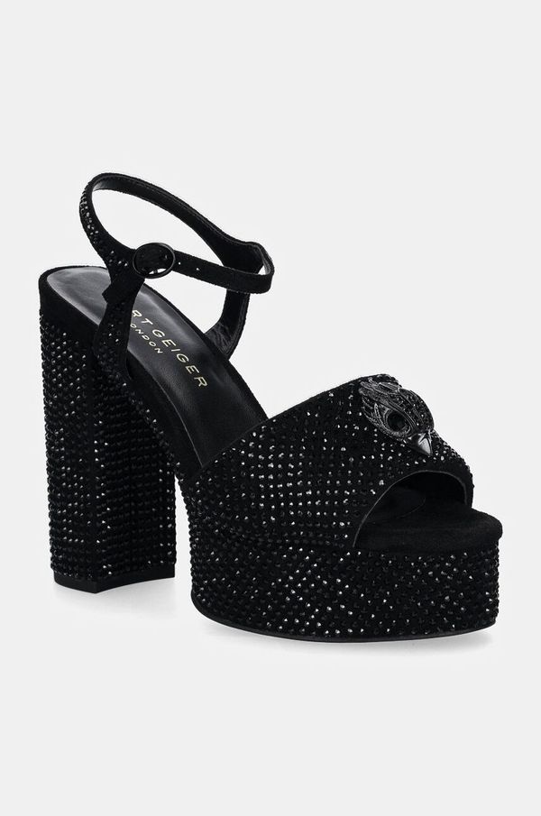 Kurt Geiger London Sandale Kurt Geiger London Kensington Platform Sdl boja: crna, 9798809609