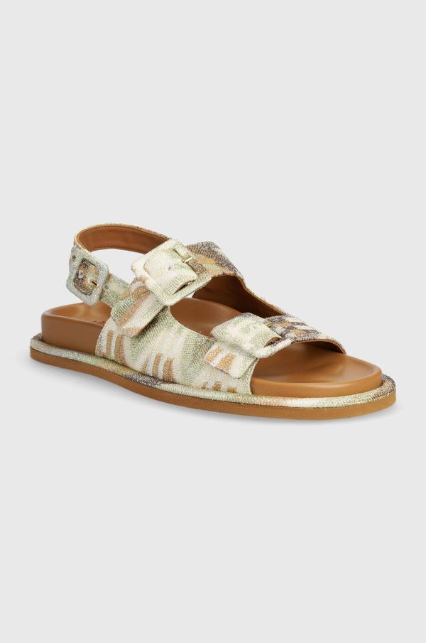 Missoni Sandale Missoni Mia za žene, boja: bež, M39_024