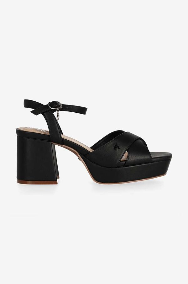 Mexx Sandale od brušene kože Mexx Nalina boja: crna, MITY1602441W
