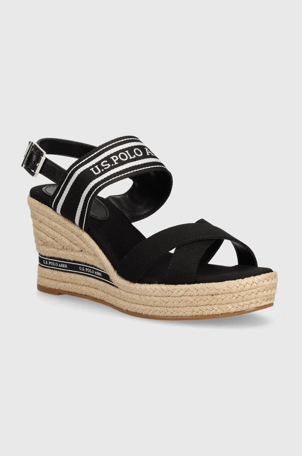 U.S. Polo Assn. Sandale U.S. Polo Assn. ALYSSA boja: crna, ALYSSA007W 4C2