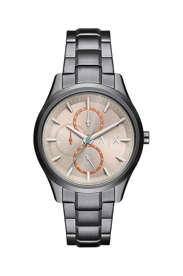Armani Exchange Sat Armani Exchange za muškarce, boja: srebrna