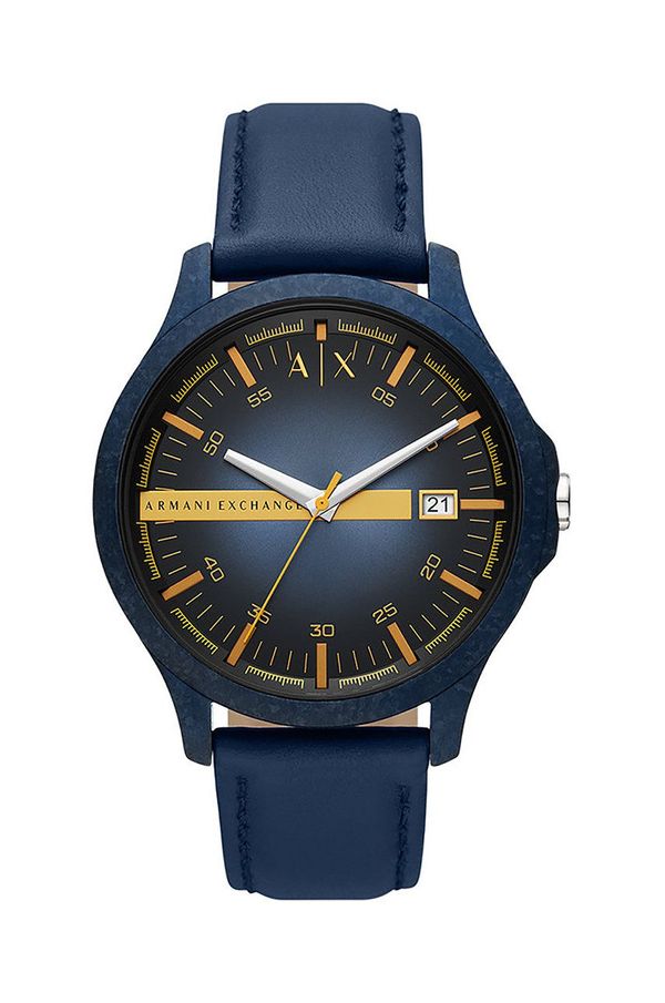 Armani Exchange Sat Armani Exchange za muškarce, boja: tamno plava