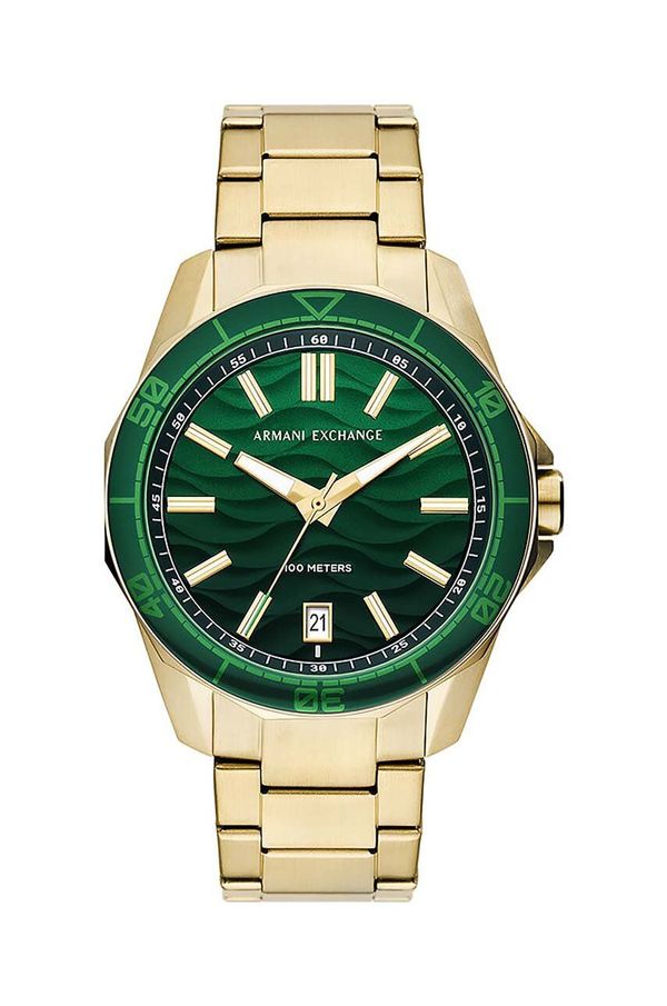 Armani Exchange Sat Armani Exchange za muškarce, boja: zlatna