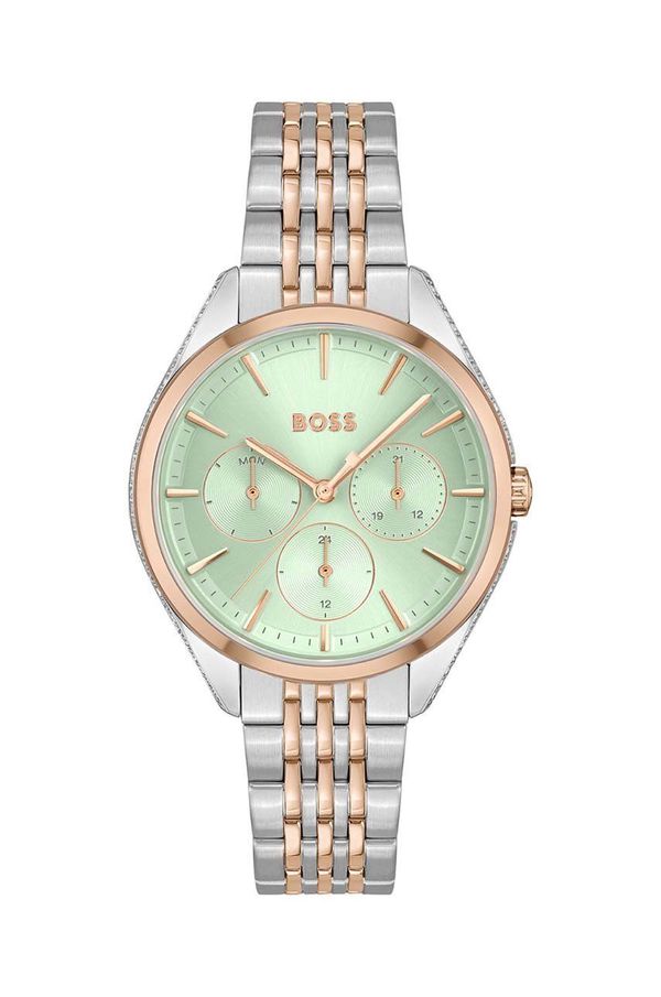 Boss Sat BOSS 1502641 za žene, boja: srebrna